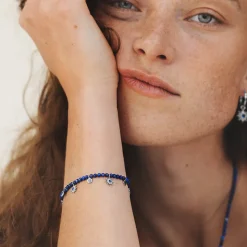 PAUL HEWITT Armbänder Mit Steinen | Perlenarmbänder>Aurora Azure Armkette