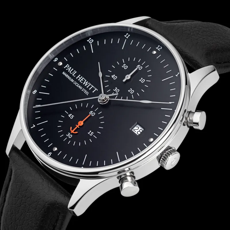 PAUL HEWITT Gravierbare Uhren | Quartzuhren>Chrono Quartz Uhr