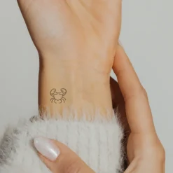 PAUL HEWITT Tattoo Small | Tattoo Small>Crab Tattoo