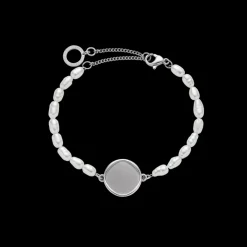 PAUL HEWITT Armbänder Mit Gravur | Perlenarmbänder>Engravable Coin Pearl Armkette