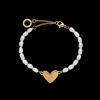 PAUL HEWITT Armbänder Mit Gravur | Perlenarmbänder>Engravable Heart Pearl Armkette