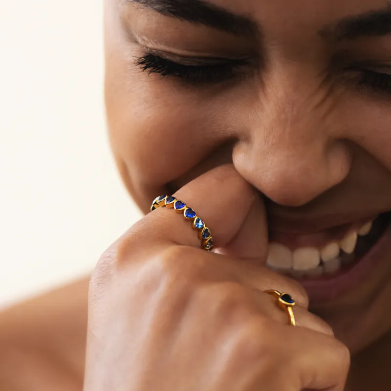 PAUL HEWITT Ringe>Heart of the Sea Rainbow Ring