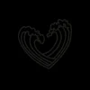 PAUL HEWITT Tattoo Medium | Tattoo Medium>Heart Wave Tattoo