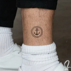 PAUL HEWITT Tattoo Small | Tattoo Small>Men's Anchor Rope Tattoo