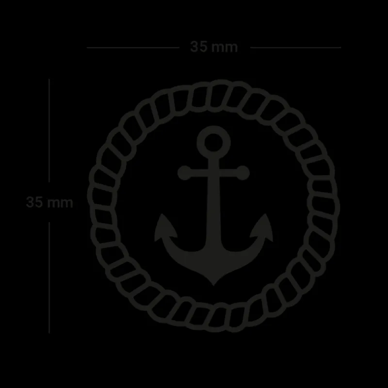 PAUL HEWITT Tattoo Small | Tattoo Small>Men's Anchor Rope Tattoo