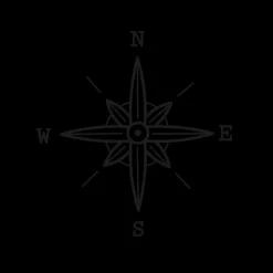 PAUL HEWITT Tattoo Medium | Tattoo Medium>Men's Compass Tattoo
