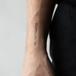 PAUL HEWITT Tattoo Medium | Tattoo Medium>Men's HEIMATHAFEN Tattoo