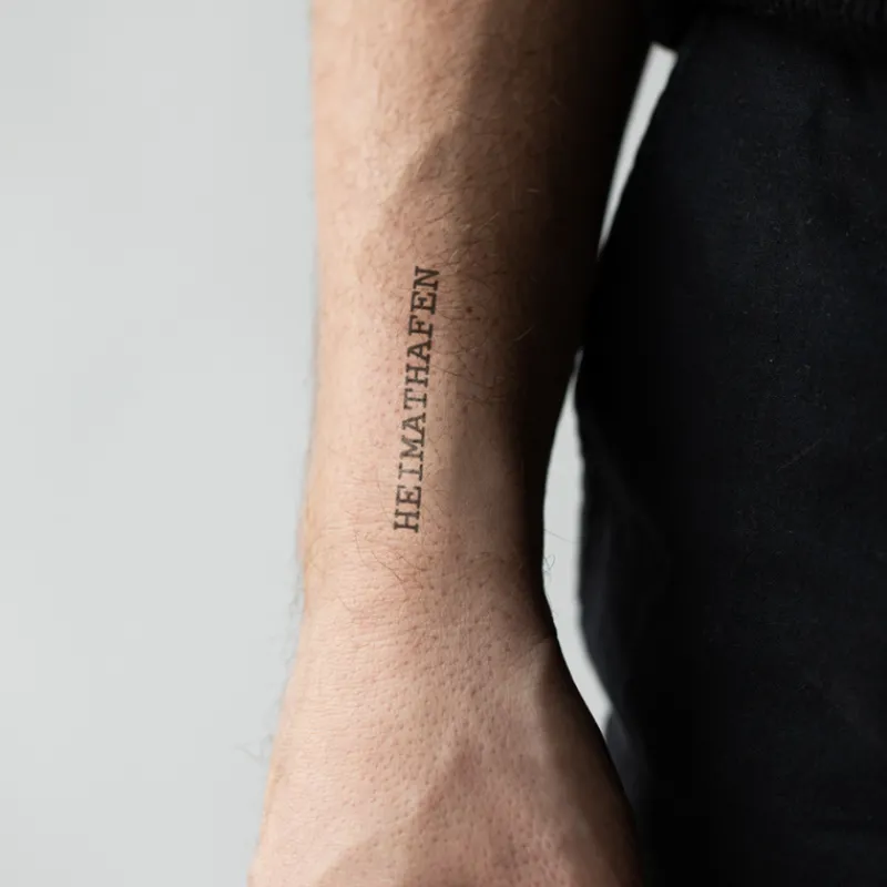 PAUL HEWITT Tattoo Medium | Tattoo Medium>Men's HEIMATHAFEN Tattoo