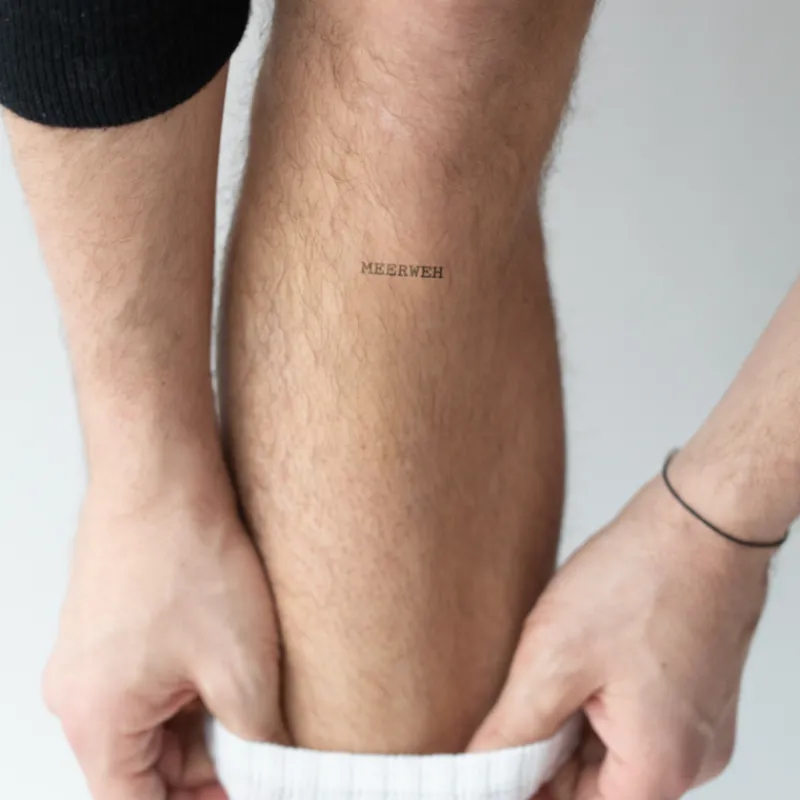 PAUL HEWITT Tattoo Medium | Tattoo Medium>Men's MEERWEH Tattoo