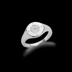 PAUL HEWITT Ringe>Men's Signet Windrose Ring