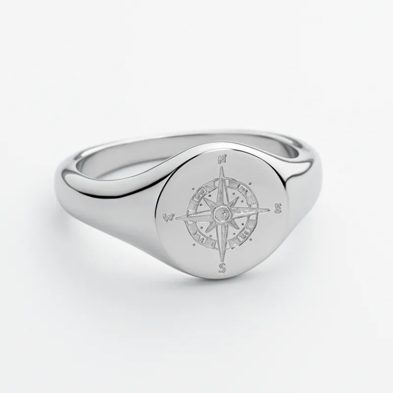 PAUL HEWITT Ringe>Men's Signet Windrose Ring