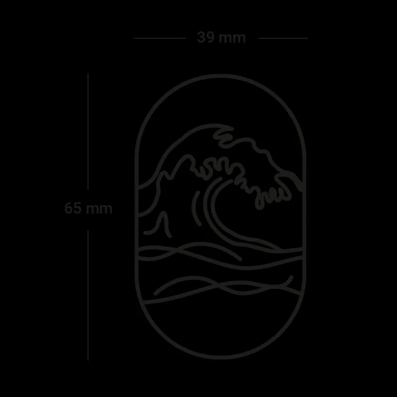 PAUL HEWITT Tattoo Medium | Tattoo Medium>Men's Wave Tattoo