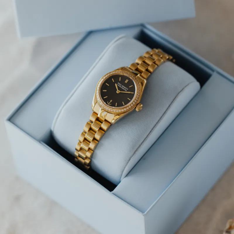 PAUL HEWITT Gravierbare Uhren | Uhren Mit Steinen>Petit Soleil Round Uhr