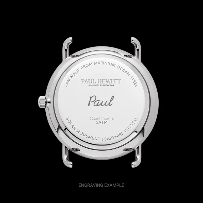 PAUL HEWITT Gravierbare Uhren | Solaruhren>Sailor 39 mm Uhr