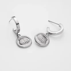 PAUL HEWITT Ohrringe>Scallop Coin Ohrring