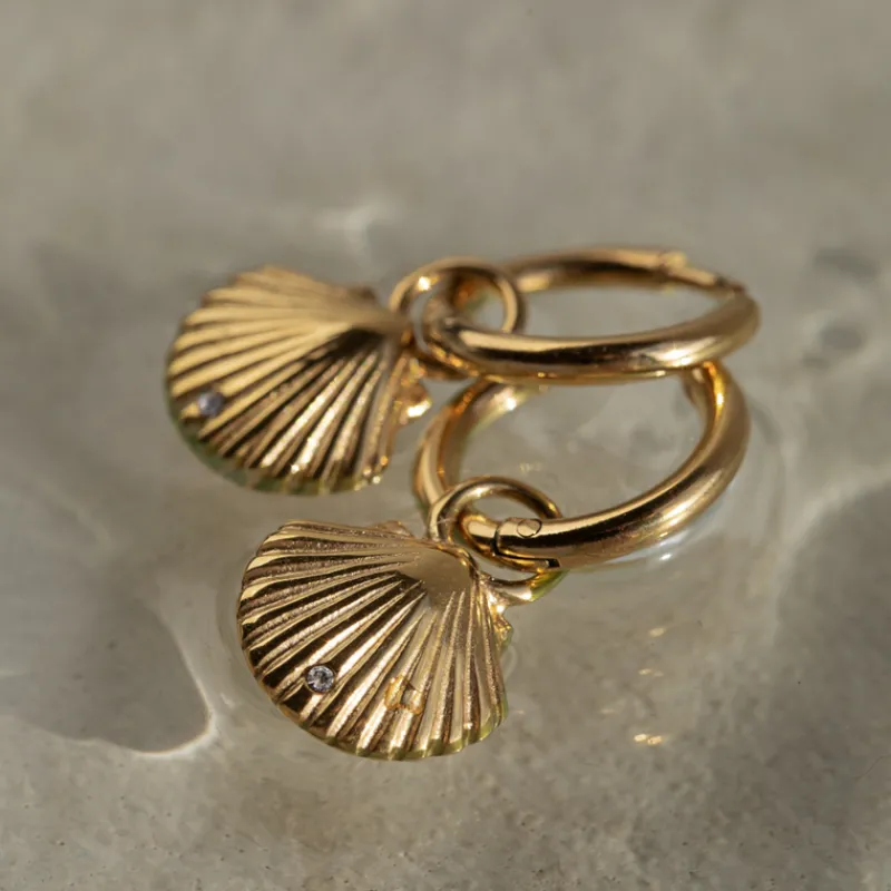 PAUL HEWITT Ohrringe>Scallop Ohrring