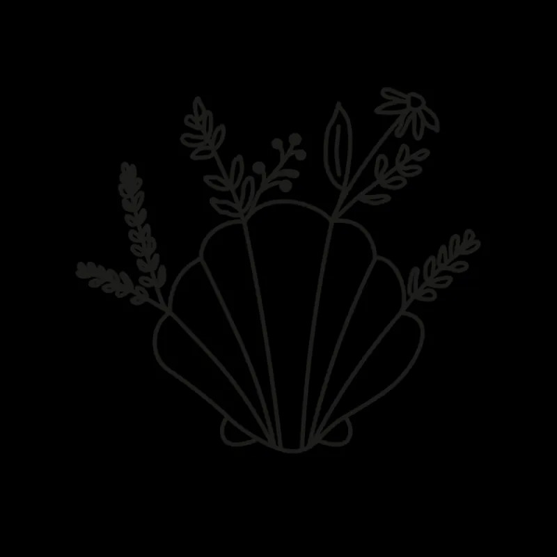 PAUL HEWITT Tattoo Medium | Tattoo Medium>Scallop Sea Flower Tattoo