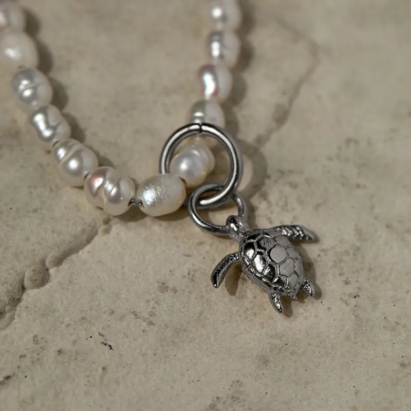 PAUL HEWITT Halsketten>Set Turtle Charm und Halskette