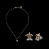 PAUL HEWITT Ohrringe | Halsketten>Set Turtle III