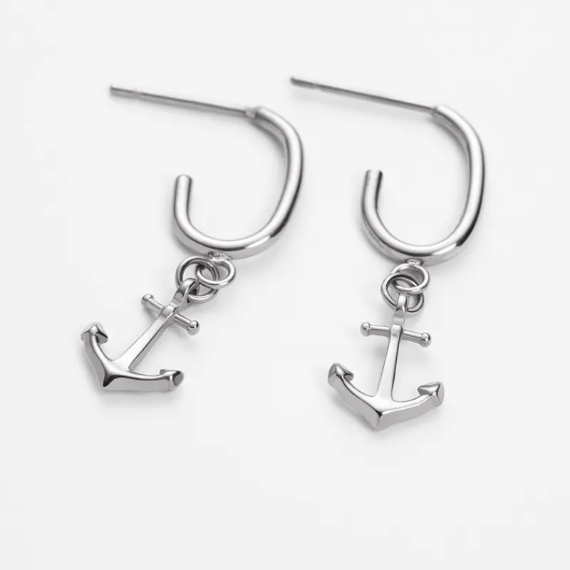 PAUL HEWITT Ohrringe>The Anchor II Hoops