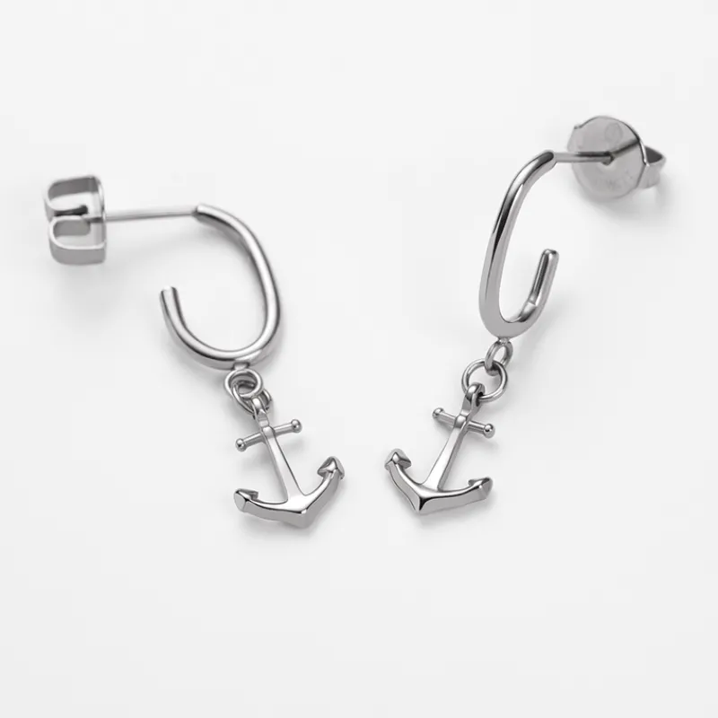 PAUL HEWITT Ohrringe>The Anchor II Hoops