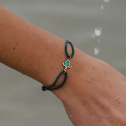 PAUL HEWITT Armbänder Mit Steinen | Armschmuck>Turtle Aquamarine Armband