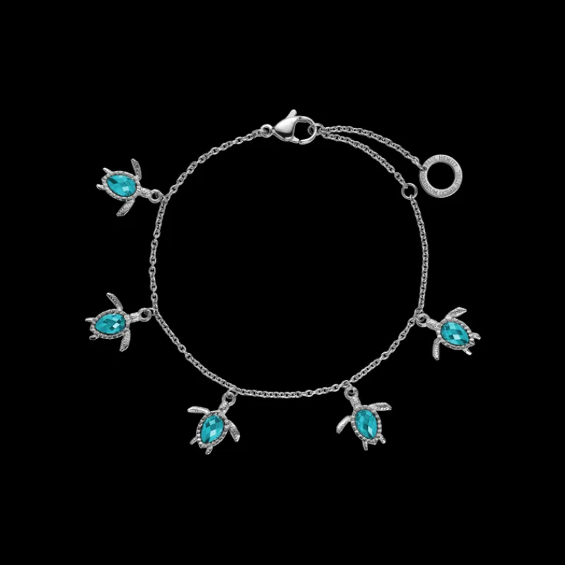 PAUL HEWITT Armbänder Mit Steinen | Armschmuck>Turtle Aquamarine Armkette