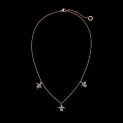 PAUL HEWITT Halsketten>Turtle Aquamarine Halskette