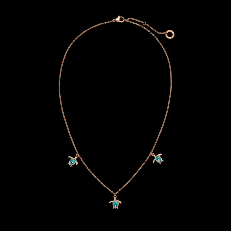 PAUL HEWITT Halsketten>Turtle Aquamarine Halskette