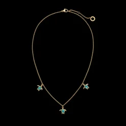 PAUL HEWITT Halsketten>Turtle Aquamarine Halskette