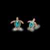 PAUL HEWITT Ohrringe>Turtle Aquamarine Ohrring