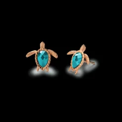 PAUL HEWITT Ohrringe>Turtle Aquamarine Ohrring