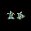 PAUL HEWITT Ohrringe>Turtle Aquamarine Ohrring