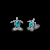 PAUL HEWITT Ohrringe>Turtle Aquamarine Ohrring