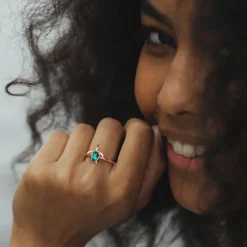 PAUL HEWITT Ringe>Turtle Aquamarine Ring