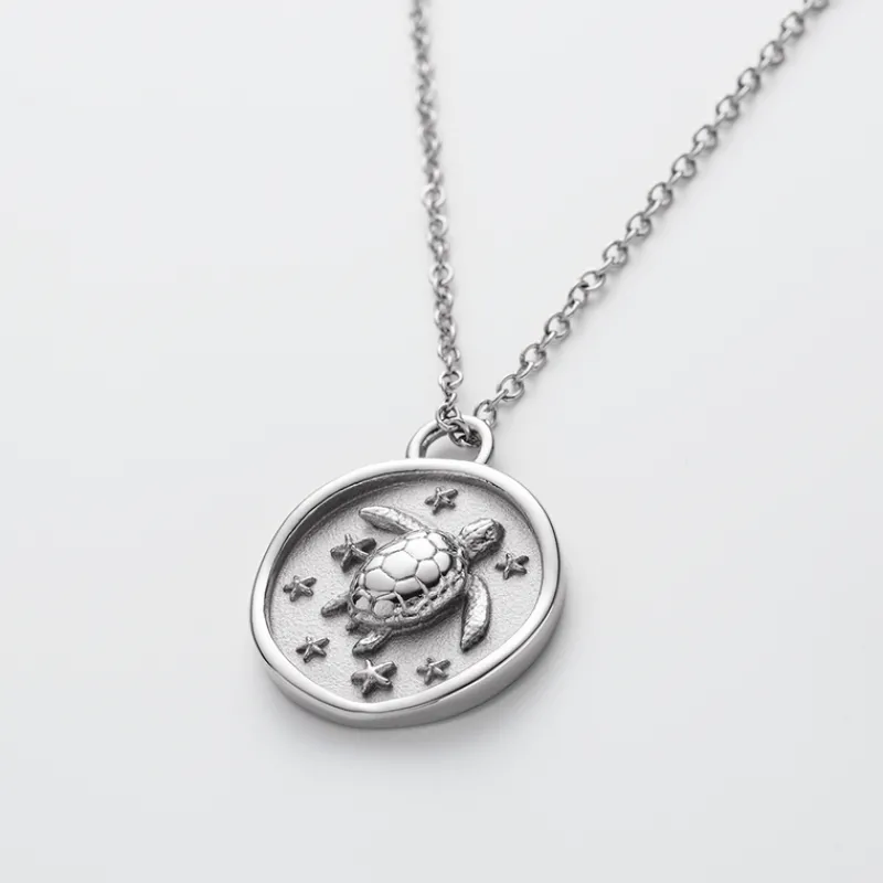 PAUL HEWITT Halsketten>Turtle Coin Halskette