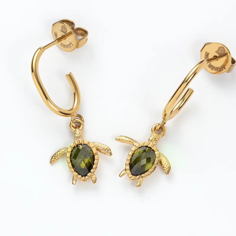 PAUL HEWITT Ohrringe>Turtle Hoops