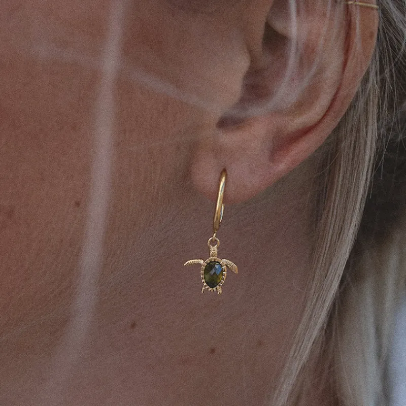 PAUL HEWITT Ohrringe>Turtle Hoops
