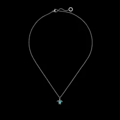 PAUL HEWITT Halsketten>Turtle Mono Aquamarine Halskette