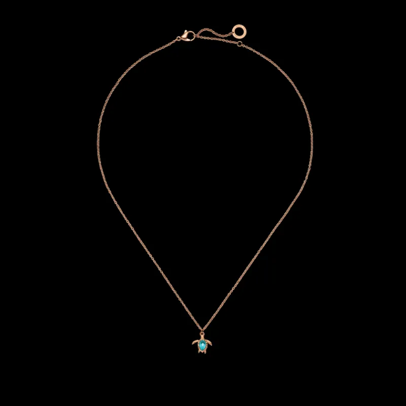 PAUL HEWITT Halsketten>Turtle Mono Aquamarine Halskette
