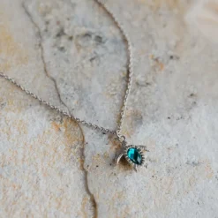 PAUL HEWITT Halsketten>Turtle Mono Aquamarine Halskette