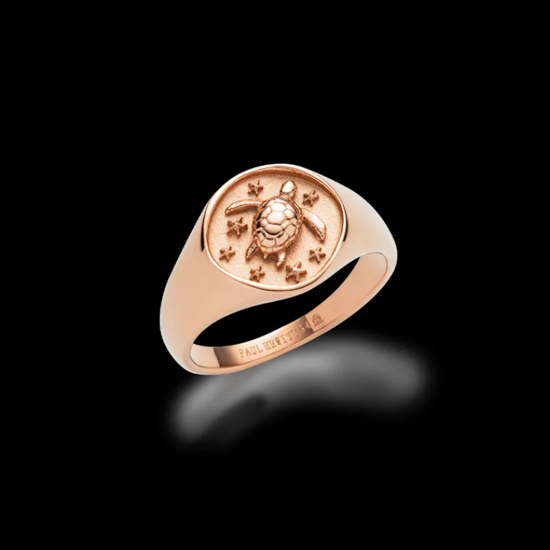 PAUL HEWITT Ringe>Turtle Signet Ring