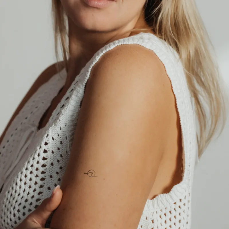PAUL HEWITT Tattoo Small | Tattoo Small>Wave & Moon Tatto