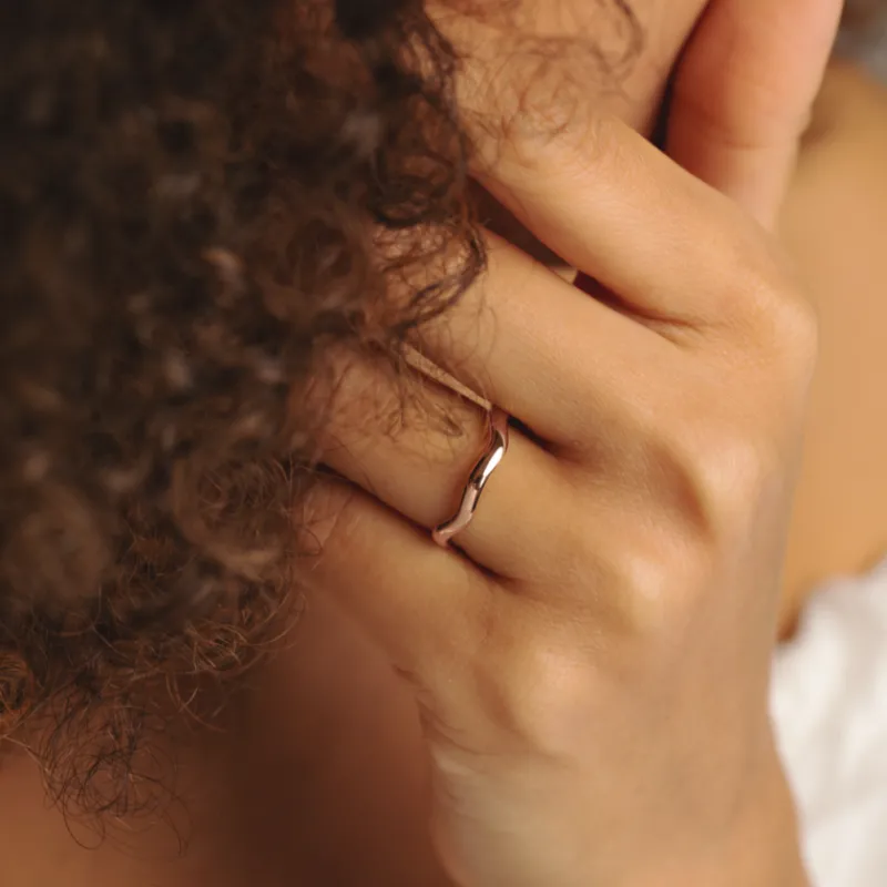 PAUL HEWITT Ringe>Waves Mono Ring