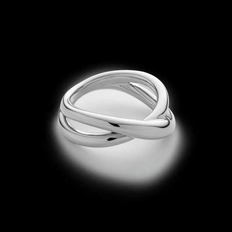 PAUL HEWITT Ringe>Waves Twisted Ring