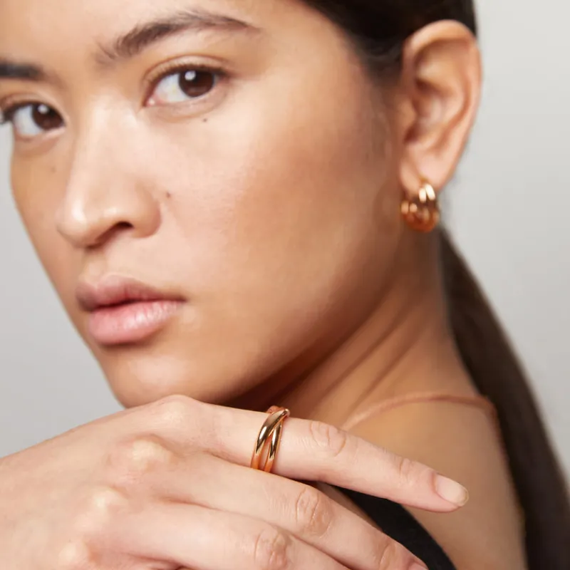 PAUL HEWITT Ringe>Waves Twisted Ring