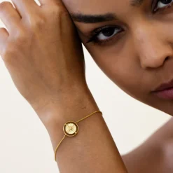 PAUL HEWITT Armbänder Mit Steinen | Schmuck Mit Gravur>Windrose Twister Armkette