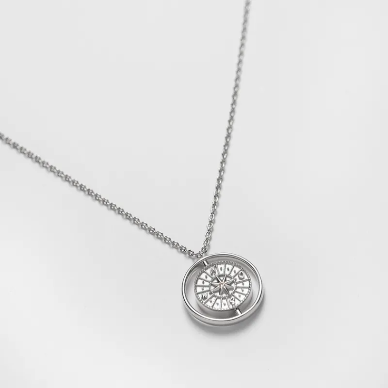 PAUL HEWITT Schmuck Mit Gravur | Halsketten>Windrose Twister Halskette